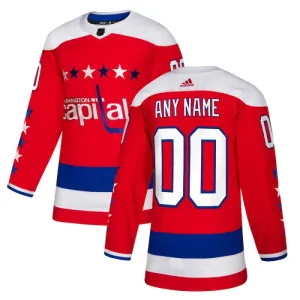 Adidas Washington Capitals Pelipaita Kolmos Authentic ( Omalla Nimellä )