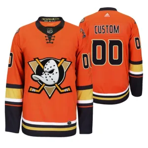 Adidas Anaheim Ducks Pelipaita Authentic Oranssi ( Omalla Nimellä ) Adidas Anaheim Ducks Pelipaita Authentic Oranssi ( Omalla Nimellä )