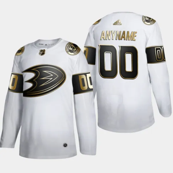 Adidas Anaheim Ducks Pelipaita Golden Edition Authentic Valkoinen ( Omalla Nimellä ) Adidas Anaheim Ducks Pelipaita Golden Edition Authentic Valkoinen ( Omalla Nimellä )