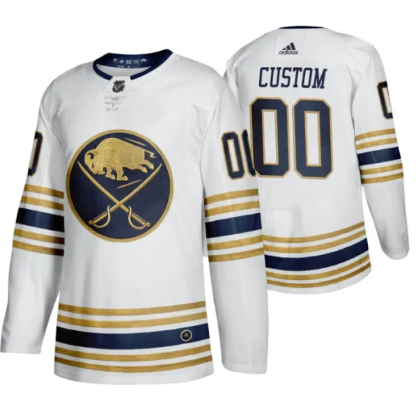 Adidas Buffalo Sabres 50-Vuotispäivä Pelipaita Authentic Valkoinen ( Omalla Nimellä ) Adidas Buffalo Sabres 50-Vuotispäivä Pelipaita Authentic Valkoinen ( Omalla Nimellä )