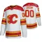 Adidas Calgary Flames 2019 Pelipaita Heritage Classic Authentic Valkoinen ( Omalla Nimellä )