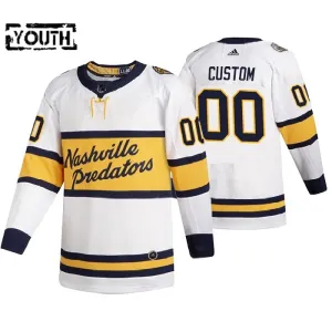 Adidas Nashville Predators 2020 Lasten Pelipaita Winter Classic Authentic ( Omalla Nimellä )