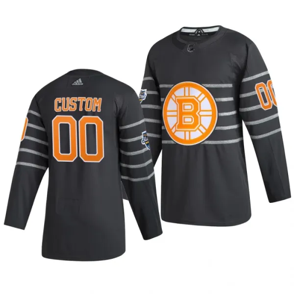 Adidas NHL Boston Bruins Pelipaita All Star 2020 Authentic Harmaa ( Omalla Nimellä ) Adidas NHL Boston Bruins Pelipaita All Star 2020 Authentic Harmaa ( Omalla Nimellä )