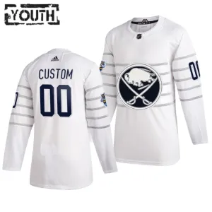 Adidas NHL Buffalo Sabres Lasten Pelipaita All Star 2020 Authentic Valkoinen ( Omalla Nimellä )