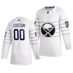 Adidas NHL Buffalo Sabres Pelipaita All Star 2020 Authentic Valkoinen ( Omalla Nimellä )