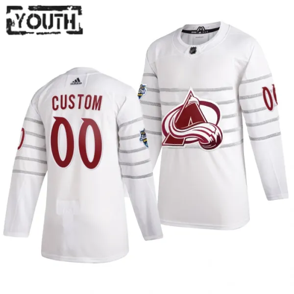 Adidas NHL Colorado Avalanche Lasten Pelipaita All Star 2020 Authentic Valkoinen ( Omalla Nimellä ) Adidas NHL Colorado Avalanche Lasten Pelipaita All Star 2020 Authentic Valkoinen ( Omalla Nimellä )