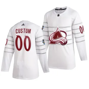 Adidas NHL Colorado Avalanche Pelipaita All Star 2020 Authentic Valkoinen ( Omalla Nimellä )