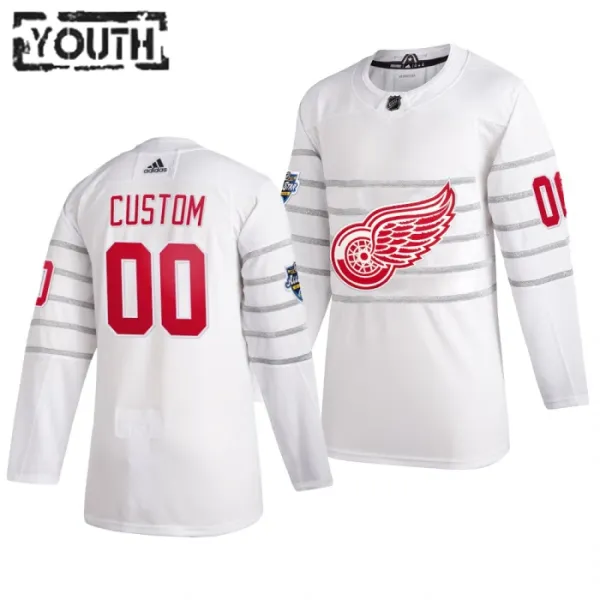 Adidas NHL Detroit Red Wings Lasten Pelipaita All Star 2020 Authentic Valkoinen ( Omalla Nimellä ) Adidas NHL Detroit Red Wings Lasten Pelipaita All Star 2020 Authentic Valkoinen ( Omalla Nimellä )