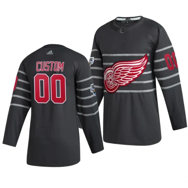 Adidas NHL Detroit Red Wings Pelipaita All Star 2020 Authentic Harmaa ( Omalla Nimellä ) Adidas NHL Detroit Red Wings Pelipaita All Star 2020 Authentic Harmaa ( Omalla Nimellä )
