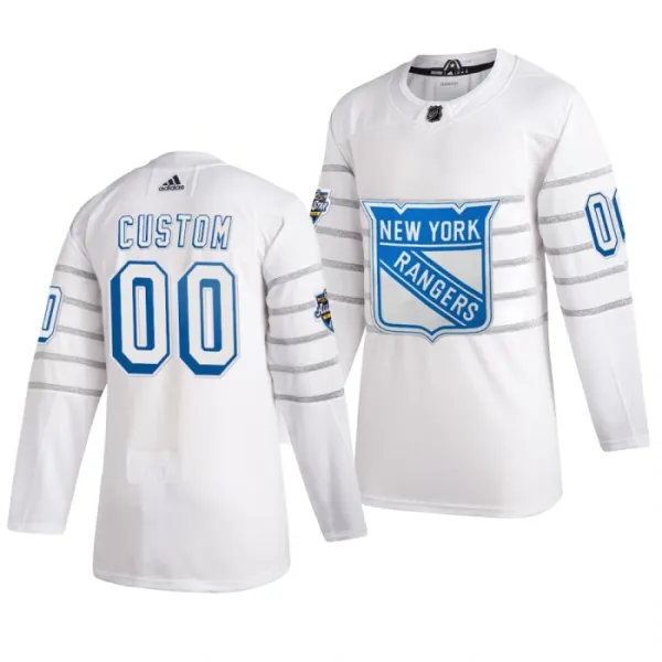 Adidas NHL New York Rangers Pelipaita All Star 2020 Authentic Valkoinen ( Omalla Nimellä ) Adidas NHL New York Rangers Pelipaita All Star 2020 Authentic Valkoinen ( Omalla Nimellä )