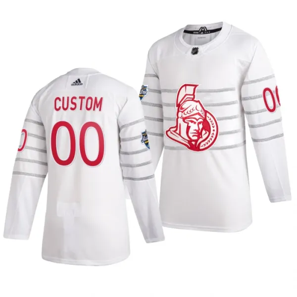 Adidas NHL Ottawa Senators Pelipaita All Star 2020 Authentic Valkoinen ( Omalla Nimellä ) Adidas NHL Ottawa Senators Pelipaita All Star 2020 Authentic Valkoinen ( Omalla Nimellä )