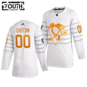 Adidas NHL Pittsburgh Penguins Lasten Pelipaita All Star 2020 Authentic Valkoinen ( Omalla Nimellä )