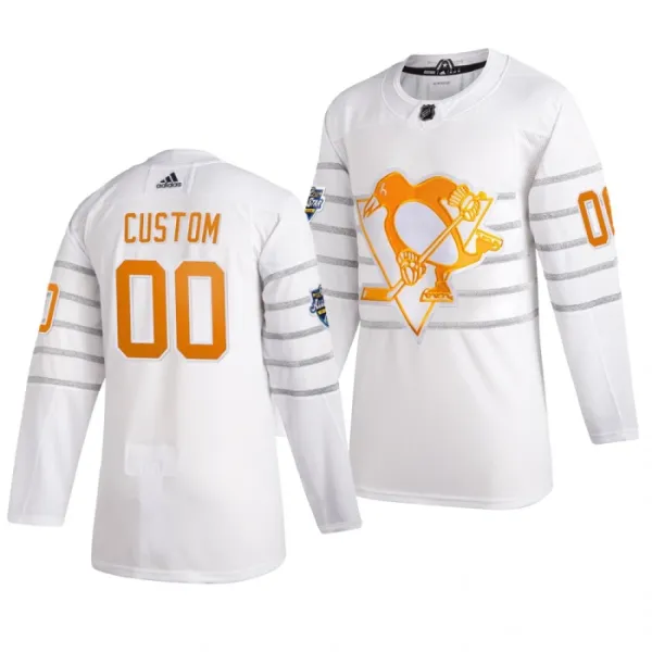 Adidas NHL Pittsburgh Penguins Pelipaita All Star 2020 Authentic Valkoinen ( Omalla Nimellä ) Adidas NHL Pittsburgh Penguins Pelipaita All Star 2020 Authentic Valkoinen ( Omalla Nimellä )