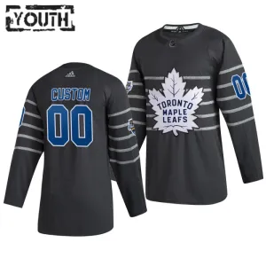 Adidas NHL Toronto Maple Leafs Lasten Pelipaita All Star 2020 Authentic Harmaa ( Omalla Nimellä )