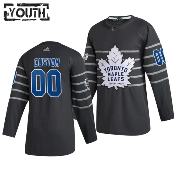 Adidas NHL Toronto Maple Leafs Lasten Pelipaita All Star 2020 Authentic Harmaa ( Omalla Nimellä ) Adidas NHL Toronto Maple Leafs Lasten Pelipaita All Star 2020 Authentic Harmaa ( Omalla Nimellä )