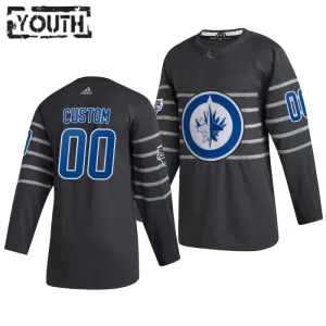 Adidas NHL Winnipeg Jets Lasten Pelipaita All Star 2020 Authentic Harmaa ( Omalla Nimellä )