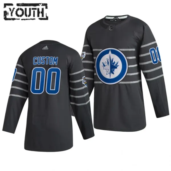 Adidas NHL Winnipeg Jets Lasten Pelipaita All Star 2020 Authentic Harmaa ( Omalla Nimellä ) Adidas NHL Winnipeg Jets Lasten Pelipaita All Star 2020 Authentic Harmaa ( Omalla Nimellä )