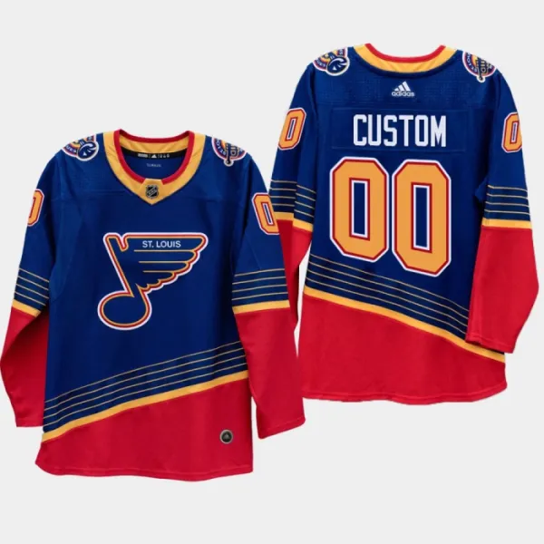 Adidas St. Louis Blues Pelipaita Heritage Classic Authentic ( Omalla Nimellä ) Adidas St. Louis Blues Pelipaita Heritage Classic Authentic ( Omalla Nimellä )