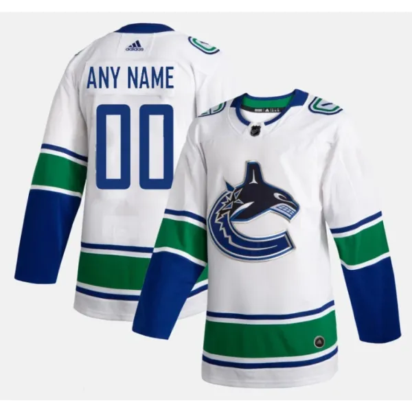 Adidas Vancouver Canucks Pelipaita Authentic Valkoinen ( Omalla Nimellä ) Adidas Vancouver Canucks Pelipaita Authentic Valkoinen ( Omalla Nimellä )