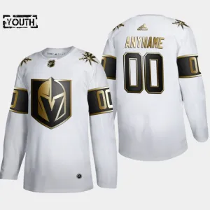 Adidas Vegas Golden Knights Lasten Pelipaita Golden Edition Authentic Valkoinen ( Omalla Nimellä )