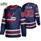 Adidas Winnipeg Jets 2019 Lasten Pelipaita Heritage Classic Authentic Navy ( Omalla Nimellä )