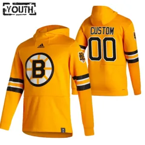 Boston Bruins Lasten Pullover-Huppari Reverse Retro ( Omalla Nimellä )