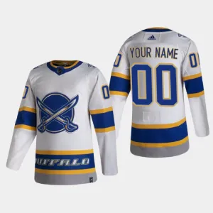 Buffalo Sabres Pelipaita Reverse Retro Authentic ( Omalla Nimellä )