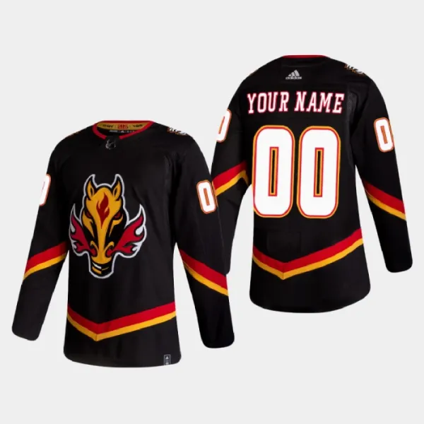 Calgary Flames Pelipaita Reverse Retro Authentic ( Omalla Nimellä ) Calgary Flames Pelipaita Reverse Retro Authentic ( Omalla Nimellä )