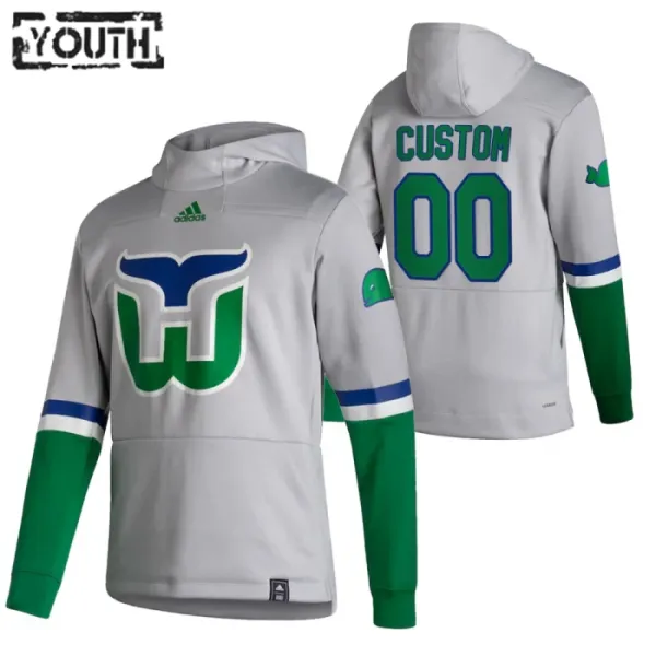 Carolina Hurricanes Lasten Pullover-Huppari Reverse Retro ( Omalla Nimellä ) Carolina Hurricanes Lasten Pullover-Huppari Reverse Retro ( Omalla Nimellä )