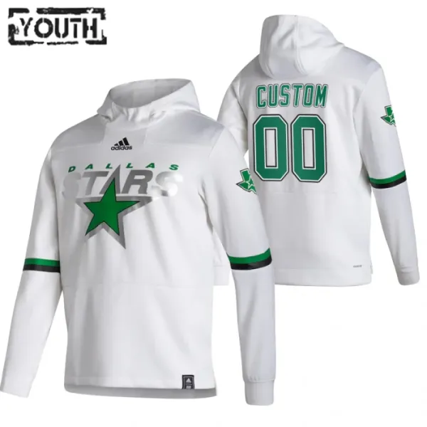 Dallas Stars Lasten Pullover-Huppari Reverse Retro ( Omalla Nimellä ) Dallas Stars Lasten Pullover-Huppari Reverse Retro ( Omalla Nimellä )
