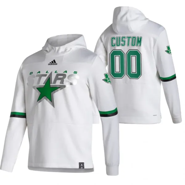 Dallas Stars Pullover-Huppari Reverse Retro ( Omalla Nimellä ) Dallas Stars Pullover-Huppari Reverse Retro ( Omalla Nimellä )