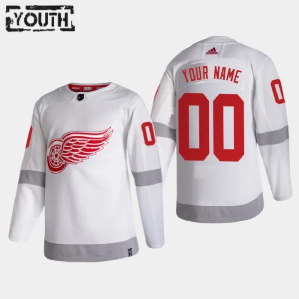 Detroit Red Wings Lasten Pelipaita Reverse Retro Authentic ( Omalla Nimellä ) Detroit Red Wings Lasten Pelipaita Reverse Retro Authentic ( Omalla Nimellä )