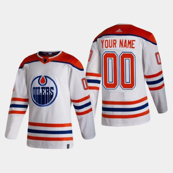 Edmonton Oilers Pelipaita Reverse Retro Authentic ( Omalla Nimellä ) Edmonton Oilers Pelipaita Reverse Retro Authentic ( Omalla Nimellä )