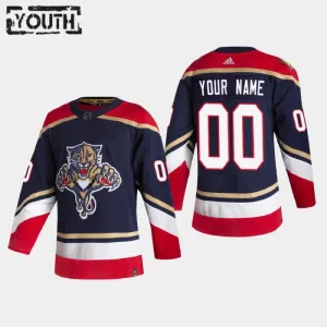 Florida Panthers Lasten Pelipaita Reverse Retro Authentic ( Omalla Nimellä )