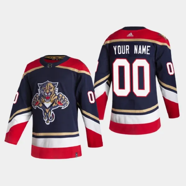 Florida Panthers Pelipaita Reverse Retro Authentic ( Omalla Nimellä ) Florida Panthers Pelipaita Reverse Retro Authentic ( Omalla Nimellä )