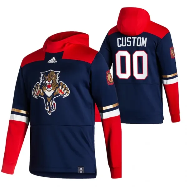 Florida Panthers Pullover-Huppari Reverse Retro ( Omalla Nimellä ) Florida Panthers Pullover-Huppari Reverse Retro ( Omalla Nimellä )