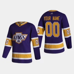 Los Angeles Kings Pelipaita Reverse Retro Authentic ( Omalla Nimellä )