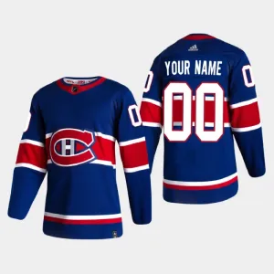 Montreal Canadiens Pelipaita Reverse Retro Authentic ( Omalla Nimellä )