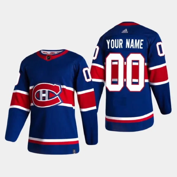 Montreal Canadiens Pelipaita Reverse Retro Authentic ( Omalla Nimellä ) Montreal Canadiens Pelipaita Reverse Retro Authentic ( Omalla Nimellä )