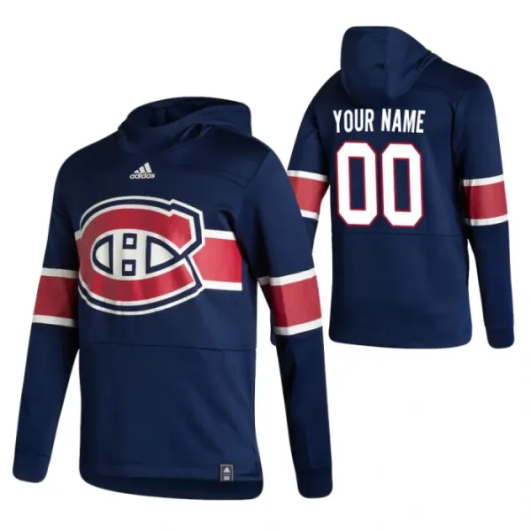 Montreal Canadiens Pullover-Huppari Reverse Retro ( Omalla Nimellä ) Montreal Canadiens Pullover-Huppari Reverse Retro ( Omalla Nimellä )