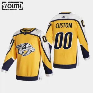 Nashville Predators Lasten Pelipaita Reverse Retro Authentic ( Omalla Nimellä )