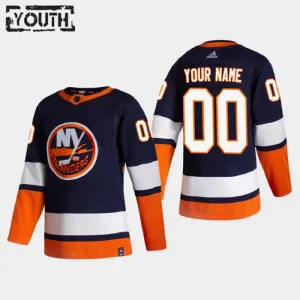 New York Islanders Lasten Pelipaita Reverse Retro Authentic ( Omalla Nimellä )