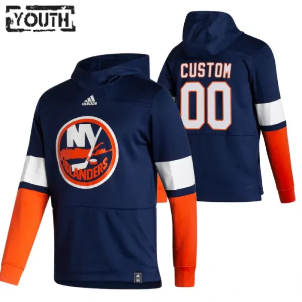 New York Islanders Lasten Pullover-Huppari Reverse Retro ( Omalla Nimellä ) New York Islanders Lasten Pullover-Huppari Reverse Retro ( Omalla Nimellä )