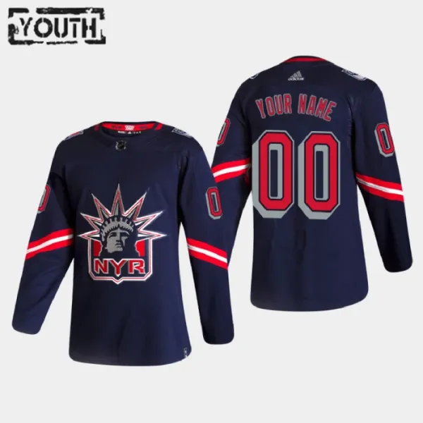 New York Rangers Lasten Pelipaita Reverse Retro Authentic ( Omalla Nimellä ) New York Rangers Lasten Pelipaita Reverse Retro Authentic ( Omalla Nimellä )