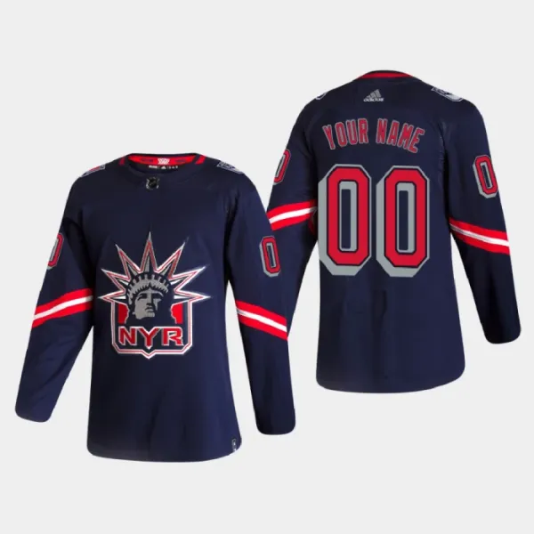 New York Rangers Pelipaita Reverse Retro Authentic ( Omalla Nimellä ) New York Rangers Pelipaita Reverse Retro Authentic ( Omalla Nimellä )