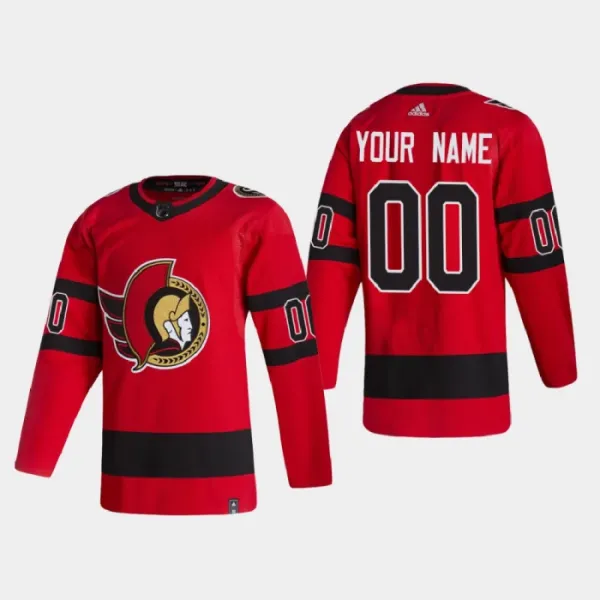 Ottawa Senators Pelipaita Reverse Retro Authentic ( Omalla Nimellä ) Ottawa Senators Pelipaita Reverse Retro Authentic ( Omalla Nimellä )