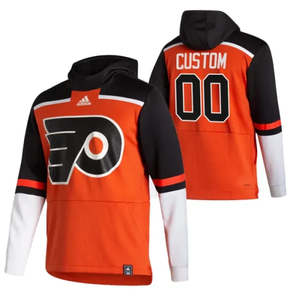 Philadelphia Flyers Pullover-Huppari Reverse Retro ( Omalla Nimellä ) Philadelphia Flyers Pullover-Huppari Reverse Retro ( Omalla Nimellä )