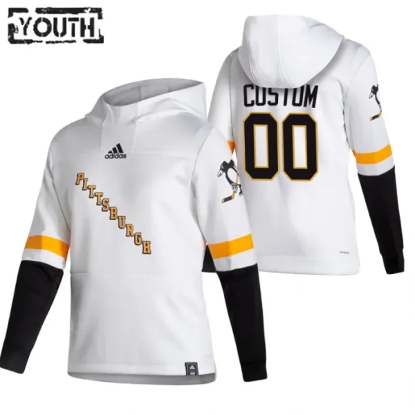 Pittsburgh Penguins Lasten Pullover-Huppari Reverse Retro ( Omalla Nimellä ) Pittsburgh Penguins Lasten Pullover-Huppari Reverse Retro ( Omalla Nimellä )