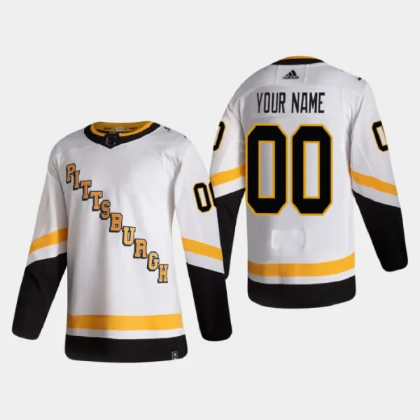 Pittsburgh Penguins Pelipaita Reverse Retro Authentic ( Omalla Nimellä ) Pittsburgh Penguins Pelipaita Reverse Retro Authentic ( Omalla Nimellä )