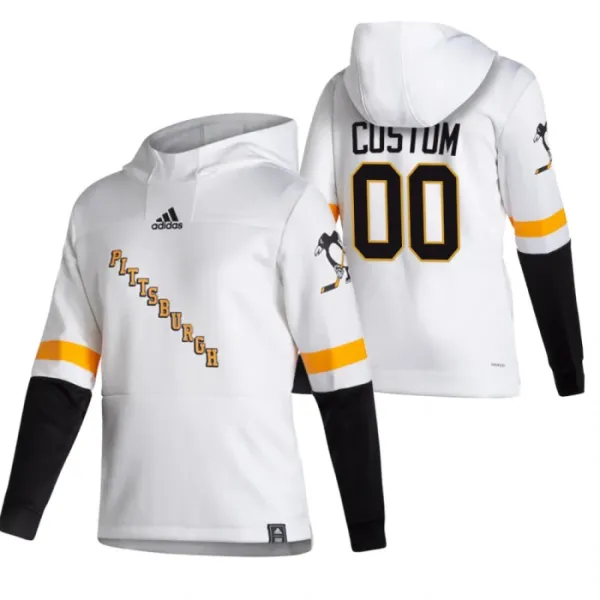 Pittsburgh Penguins Pullover-Huppari Reverse Retro ( Omalla Nimellä ) Pittsburgh Penguins Pullover-Huppari Reverse Retro ( Omalla Nimellä )